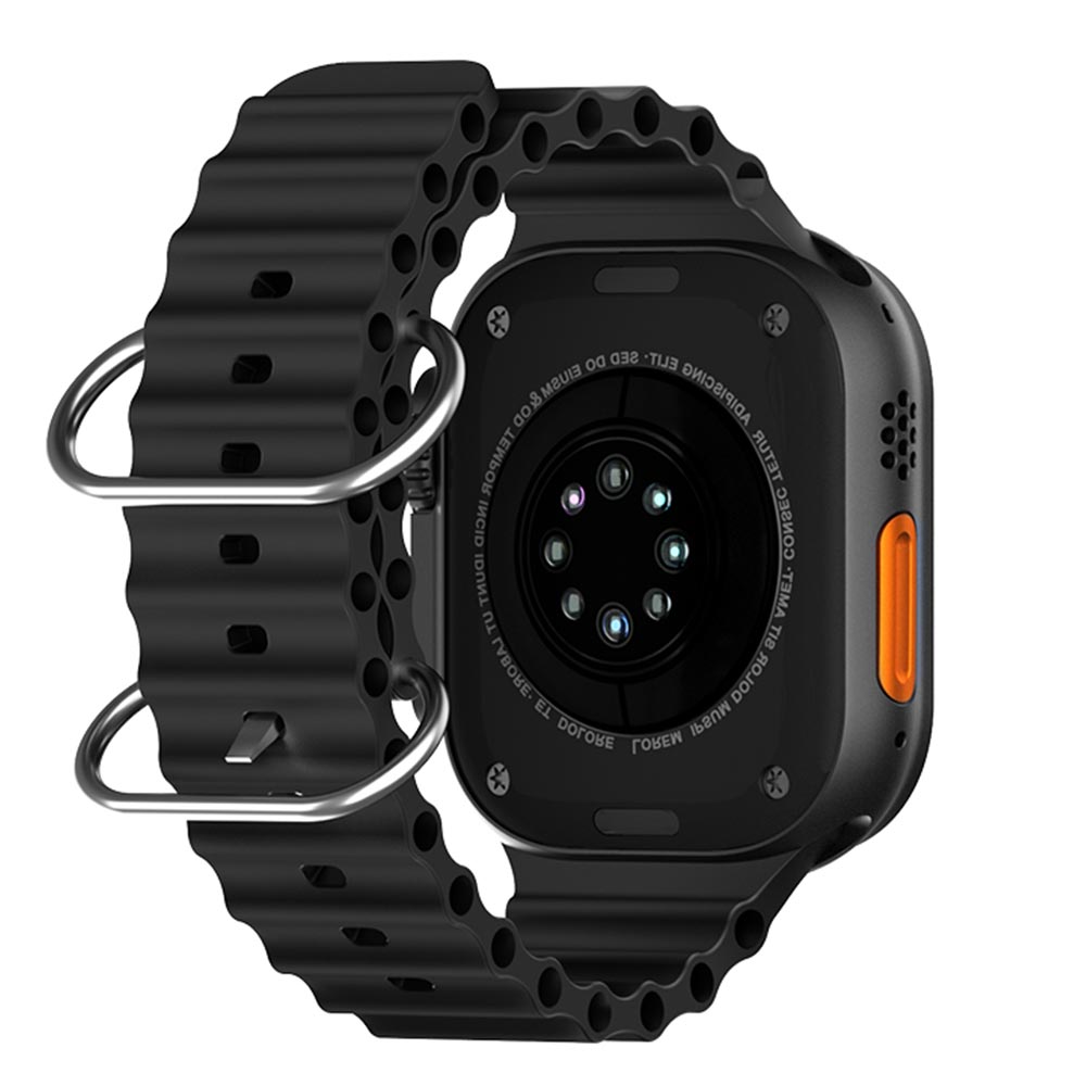 Ceas smartwatch barbati TechONE® ULTRA 9 Plus+, Negru