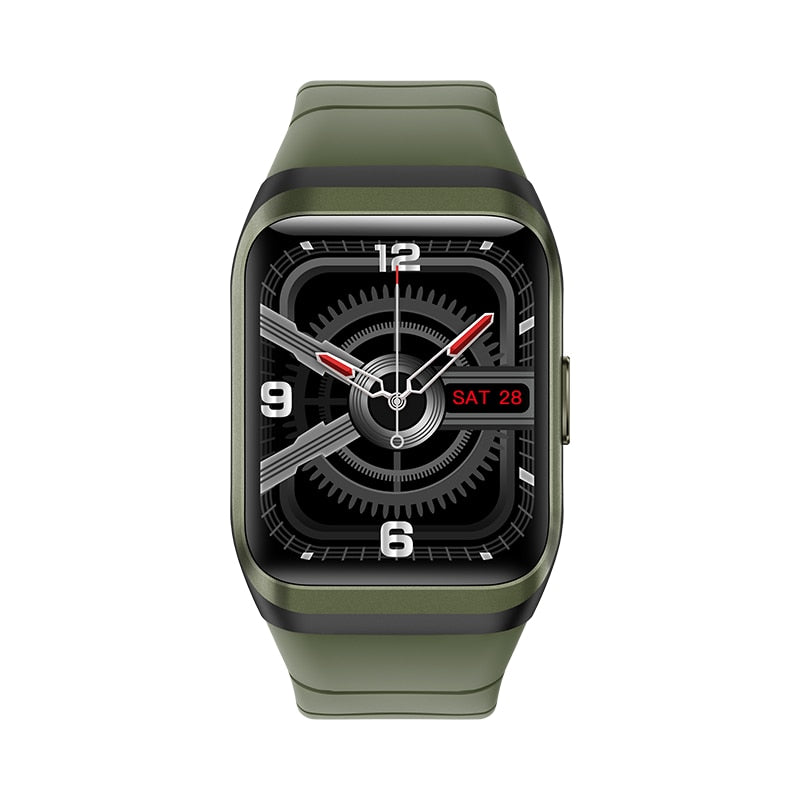 Ceas smartwatch barbati TechONE® SD2 Explorer Pro, Verde