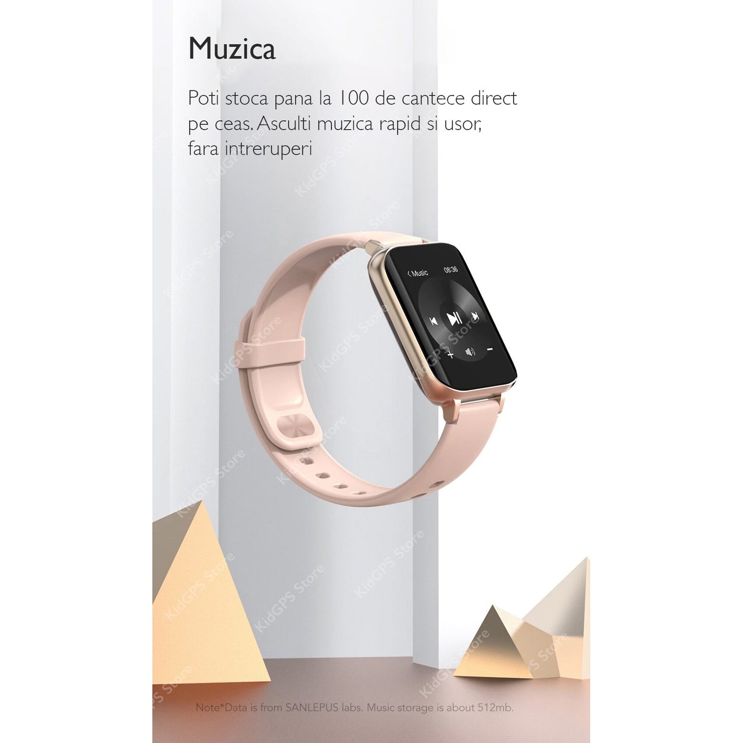 Ceas smartwatch TechONE™ DT93 Pro, Negru