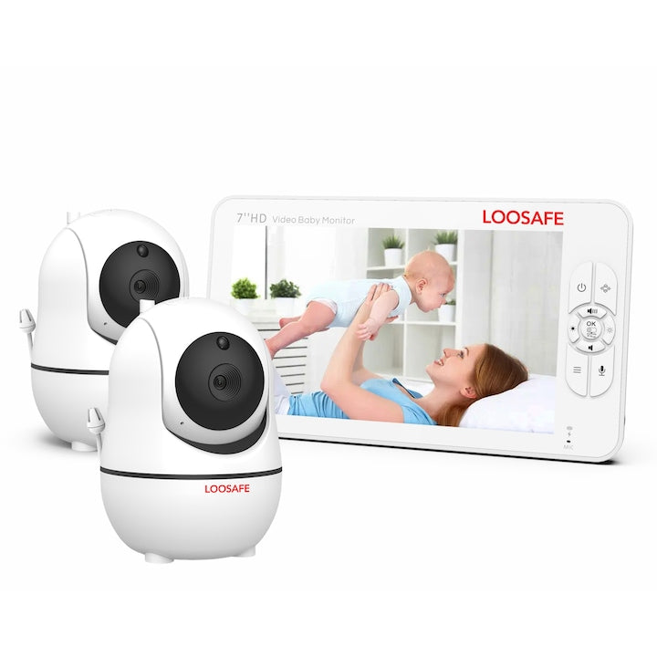Baby Monitor WIFI Loosafe® SM70 Double Pro PTZ