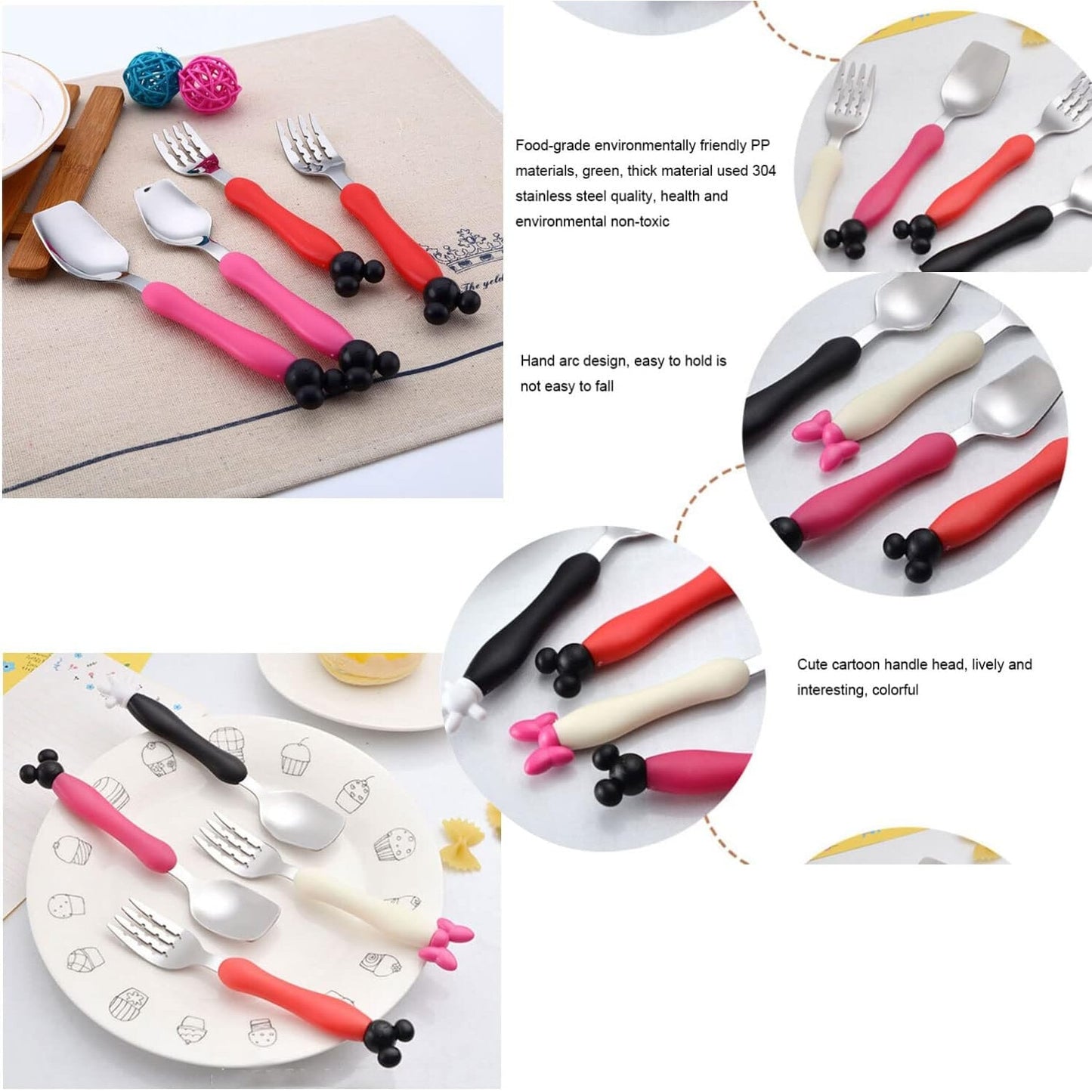 Set Tacamuri Copii Kidprotect® Mickey And Minnie