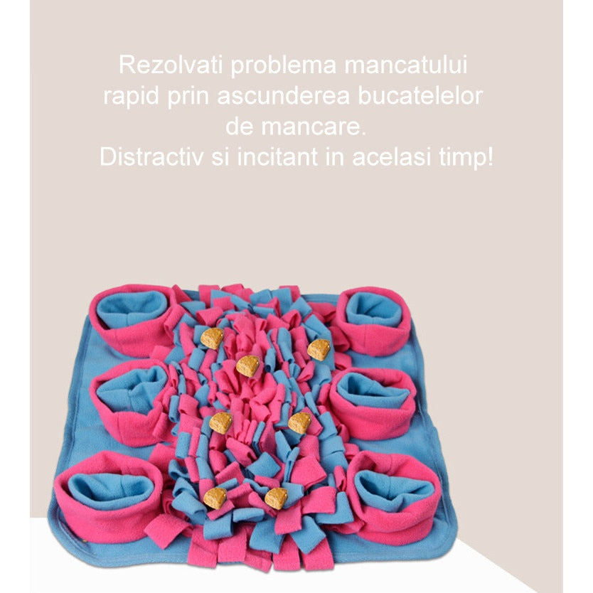 Covoras hranire lenta caini si pisici Grunluft HappyPET DT-DKYT-04