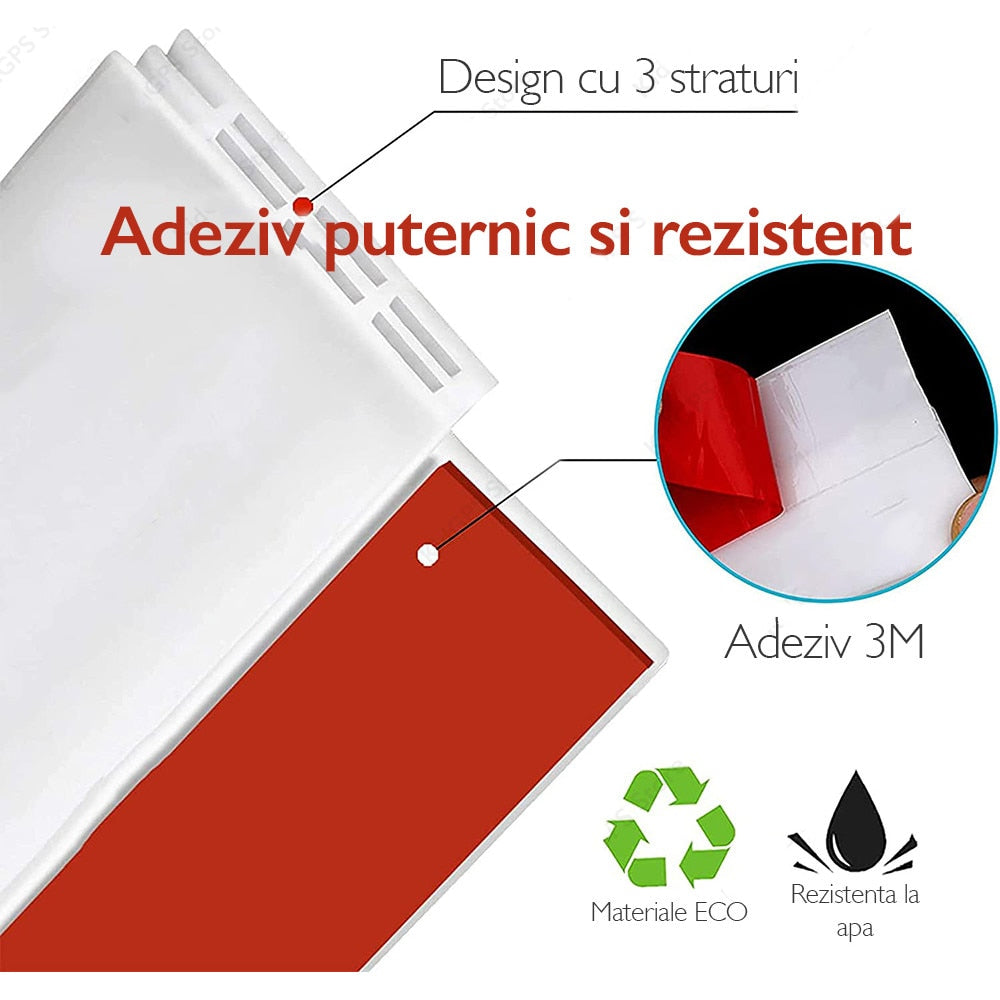 Protectie usa anti curent KidProtect® Draft Mate, Alb