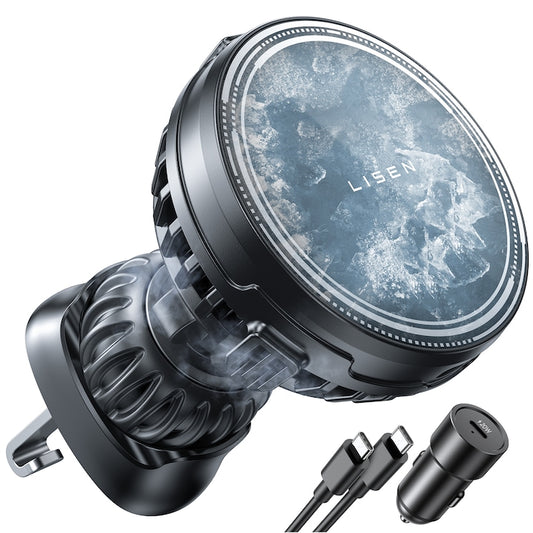 Incarcator Auto Wireless Magnetic Ventilatie Lisen® Car Buddy
