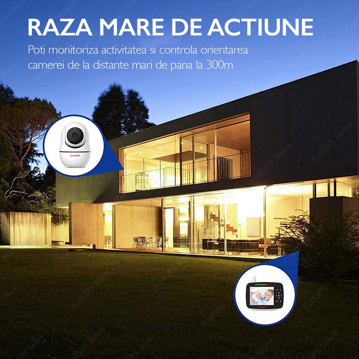 Baby Monitor WIFI Loosafe® SM935E