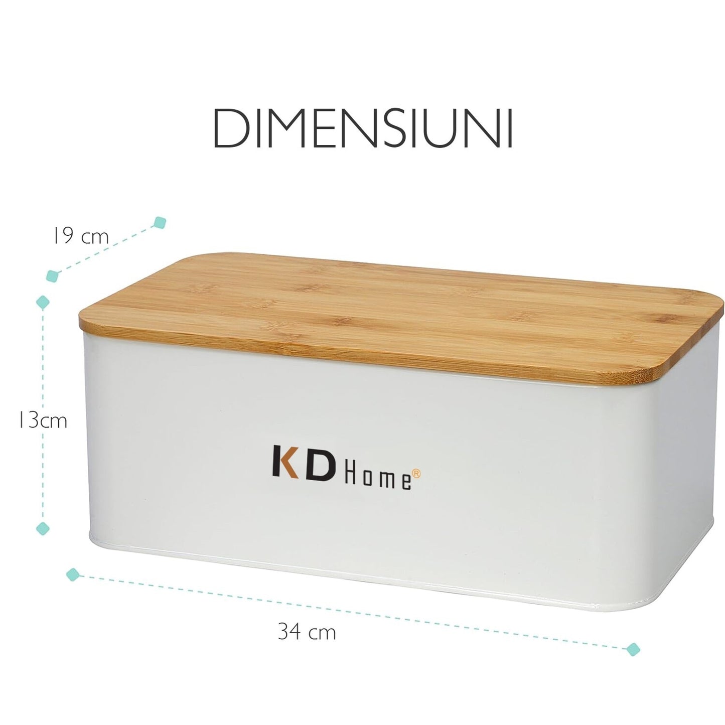 Cutie de Paine cu Tocator KD Home® FreshBox Ultra