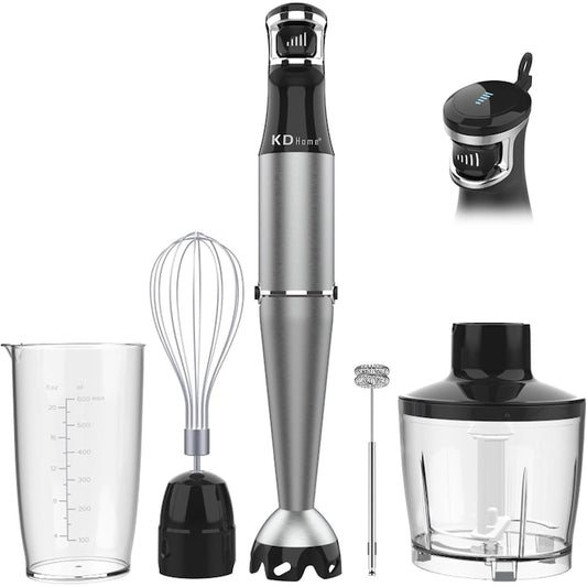 Set Mixer Vertical tip Blender 5 in 1 KD Home® Immersion Blend