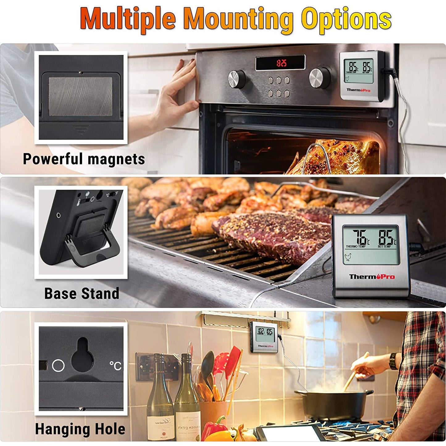 Termometru profesional mancare ThermoPro TP-14 Pro