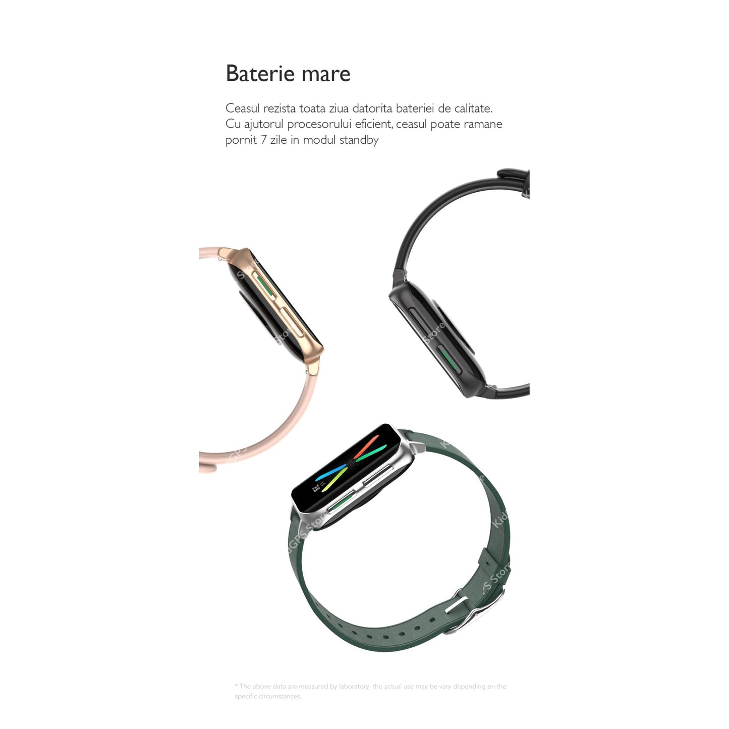 Ceas smartwatch TechONE™ DT93 Pro, Negru