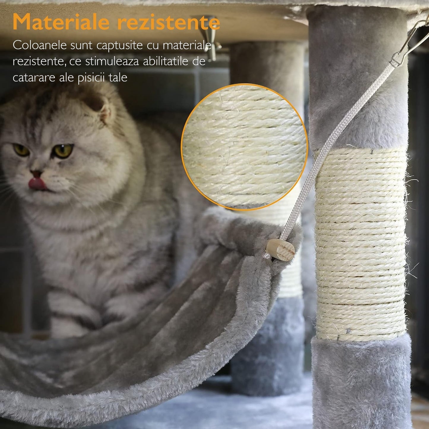 Loc de Joaca Pentru Pisici KD Home® Happy Caty