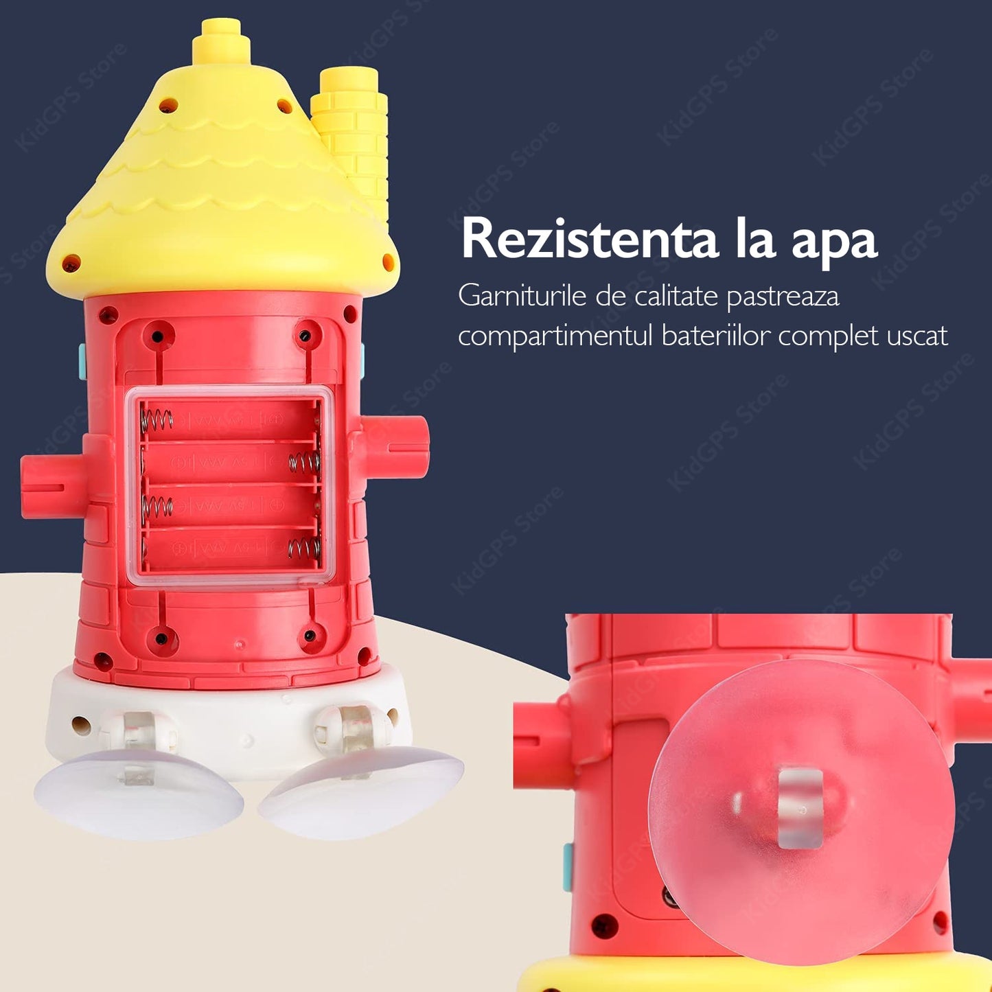 Jucarie de baie Kidprotect® Castle Bath 6006