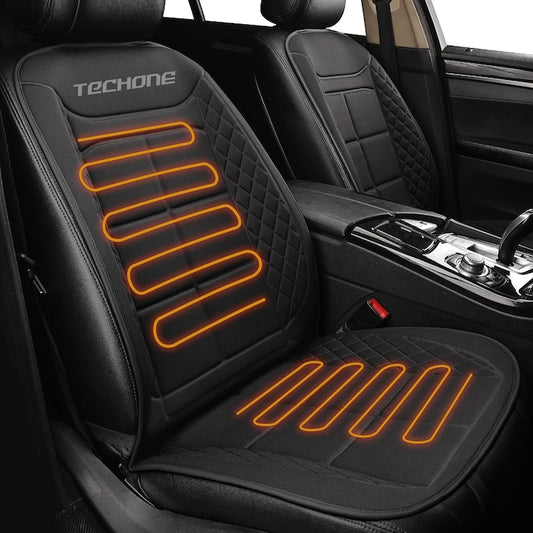 Husa Auto Electrica Cu Incalzire Techone® TermoDrive, Negru