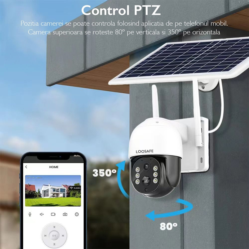 Camera de Supraveghere Solara 4G Loosafe® 4GProtect Ultra TQ5