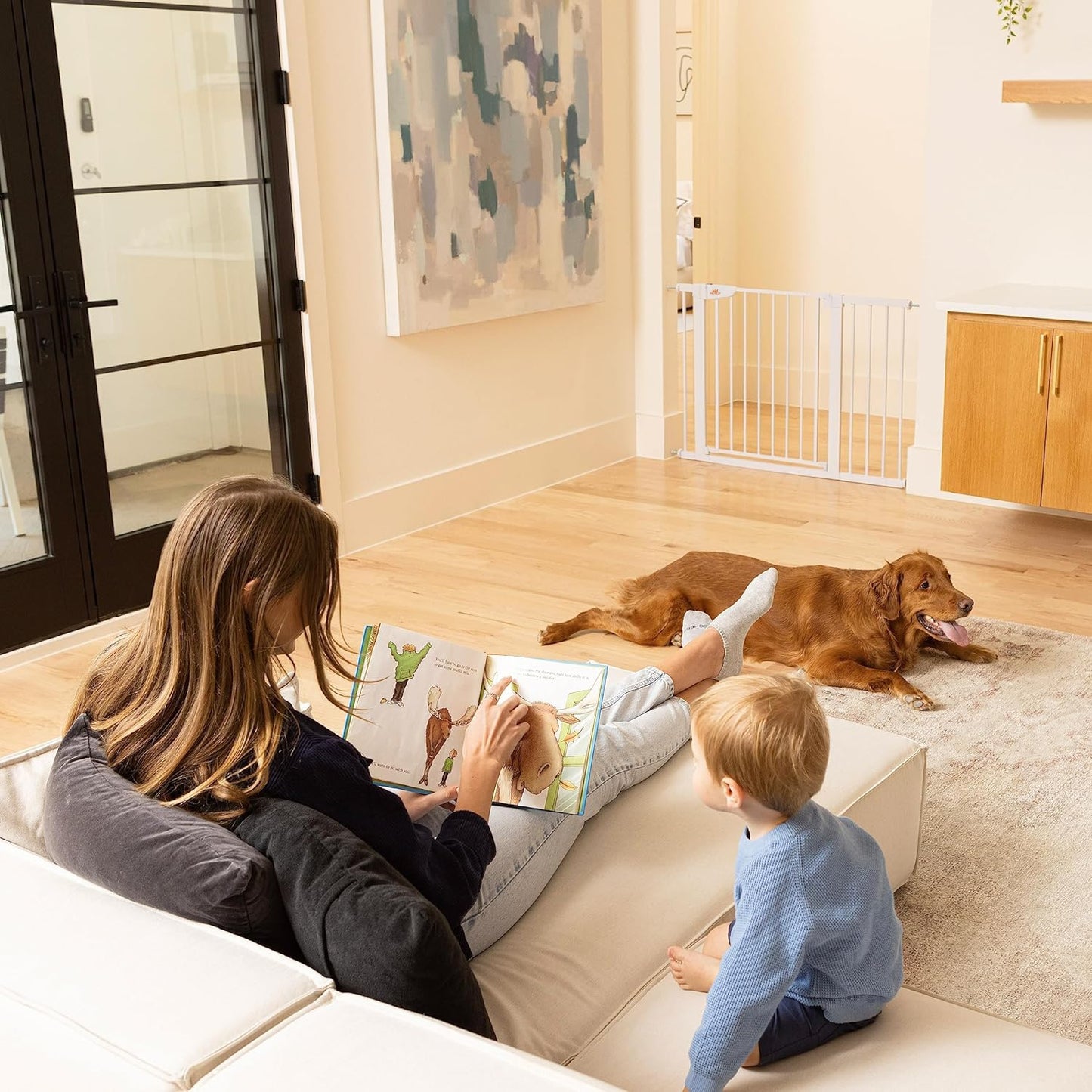 Poarta de Siguranta Copii KidProtect® Baby Guard V1, 76-81 cm