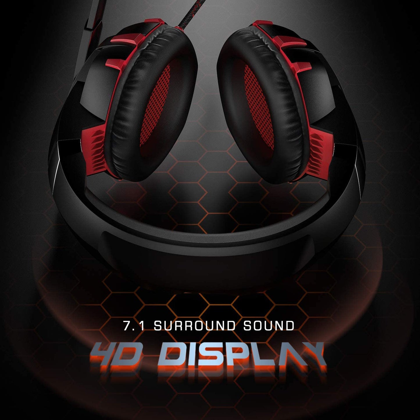 Casti gaming profesionale Runmus® K2Pro Rosu