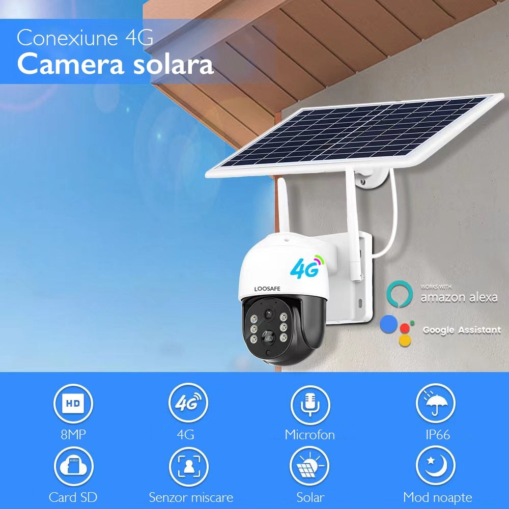 Camera de Supraveghere Solara 4G Loosafe® 4GProtect Ultra TQ5