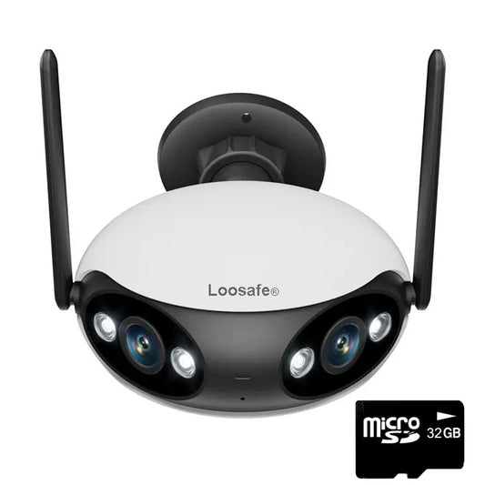 Camera De Supraveghere Dubla Wireless CCTV Loosafe® Double Eagle Plus+