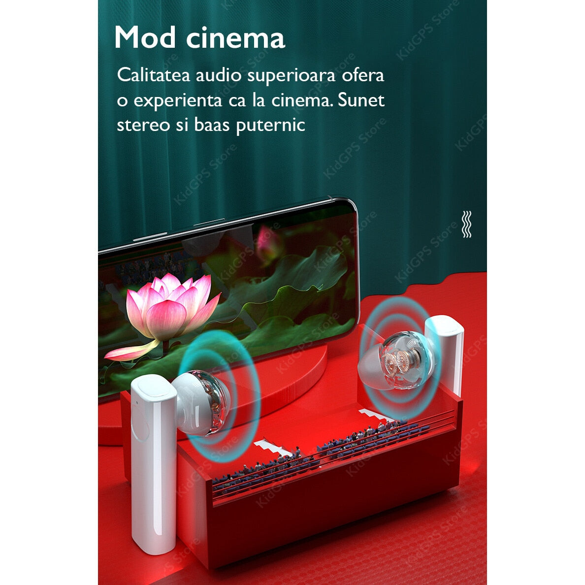 Casti bluetooth Runmus® EarBuds X5