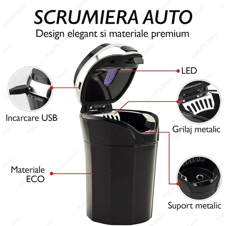 Scrumiera auto Techone® Fresh Scent