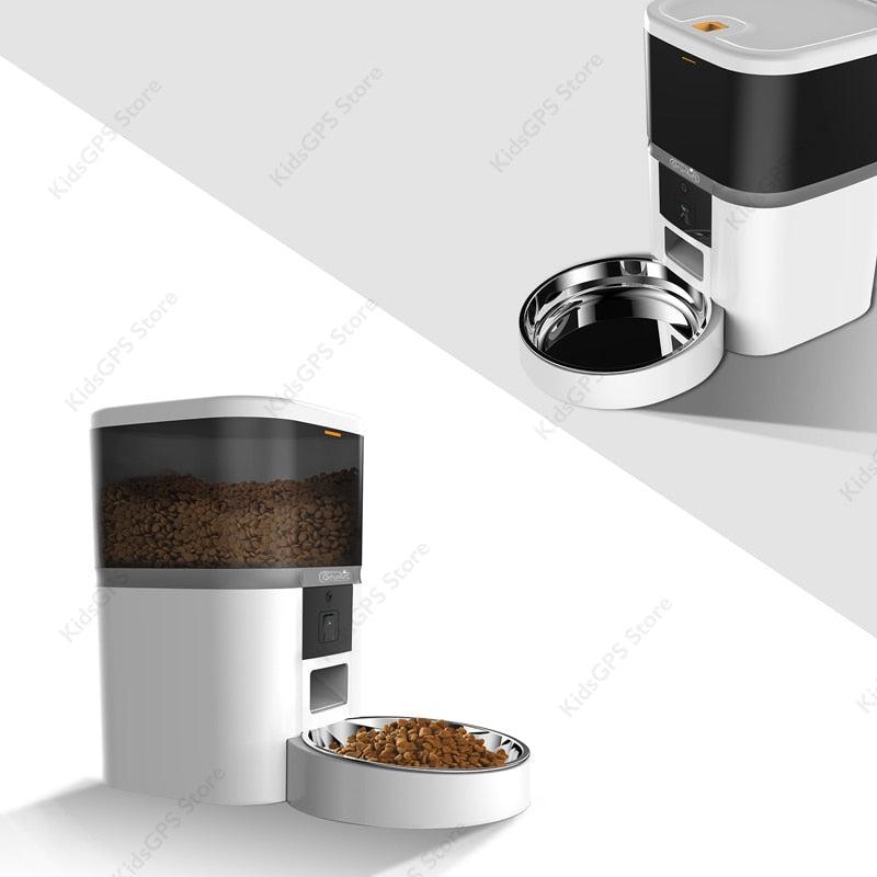 Hranitor automat Grunluft® QQ005 WiFi, Alb