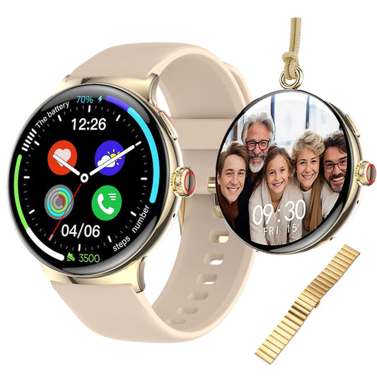 Ceas Smartwatch Femei TechONE® NeoWrist Pro Gold