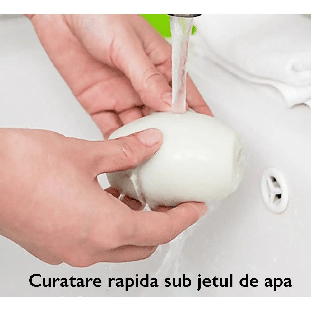 Rola Reutilizabila din Silicon KD Home® CleanSwipe, Verde