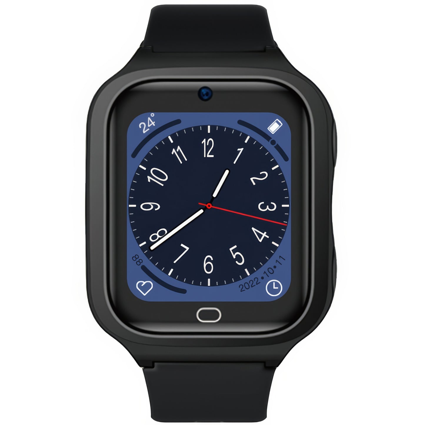 Ceas Smartwatch GPS Copii si Adulti Cu Localizare Si Telefon Techone® FamilyTrack CT30 PRO, Negru