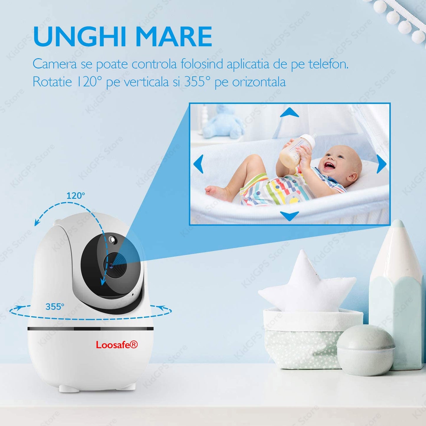 Baby Monitor WIFI Loosafe® SM935E