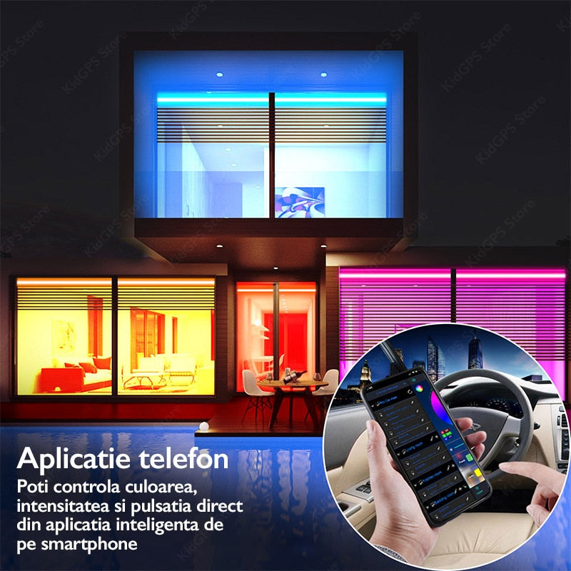 Kit Banda LED Huerler™ Smart RGB 20 metri (2 X 10m)