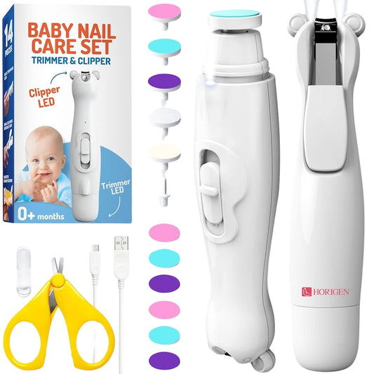 Pila Electrica Unghii Bebelusi si Clestisor Horigen® Easy Momy