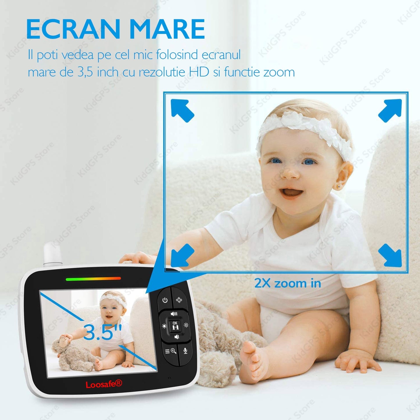 Baby Monitor WIFI Loosafe® SM935E