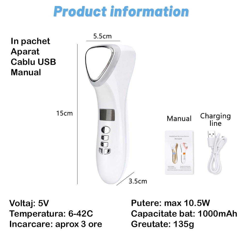 Aparat ingrijire faciala Multifunctional, Horigen™ D002