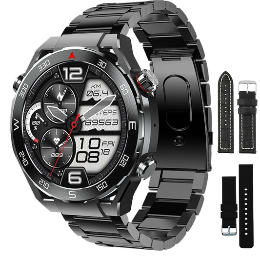Ceas Smartwatch Barbati TechONE® HW5 Plus Aquarace, Negru