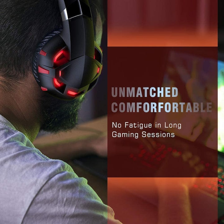 Casti gaming profesionale Runmus® K2Pro Rosu