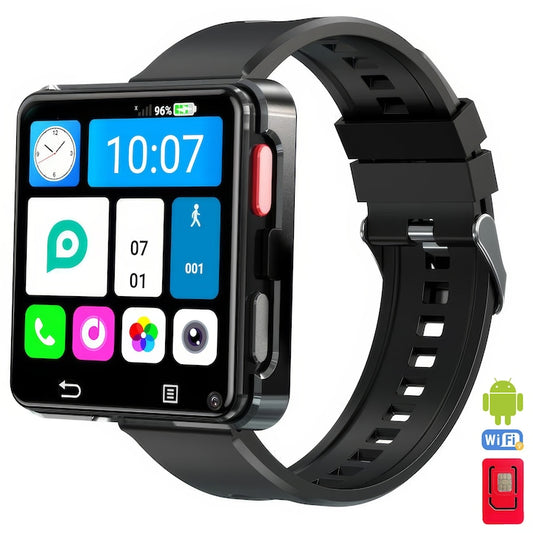Ceas Smartwatch Barbati TechONE® MonitAstra, Negru