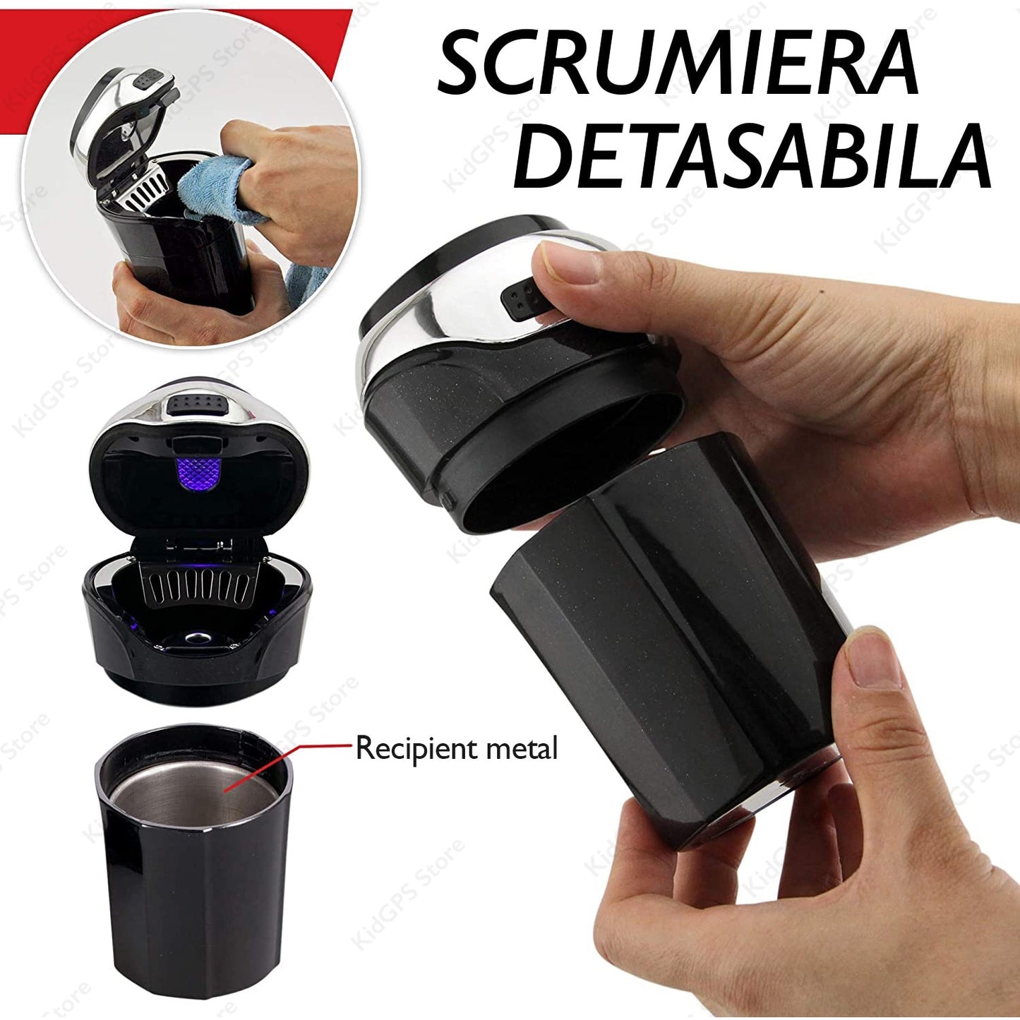 Scrumiera auto Techone® Fresh Scent