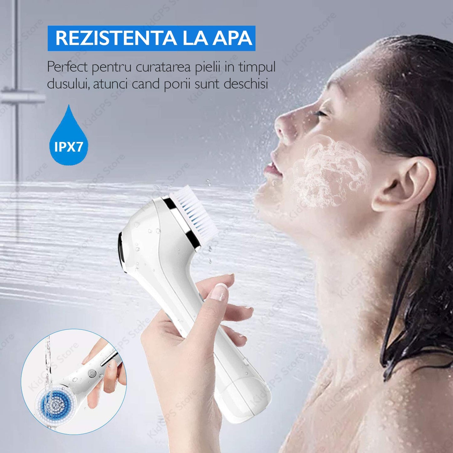 Perie de curatare faciala Horigen® Face Pro