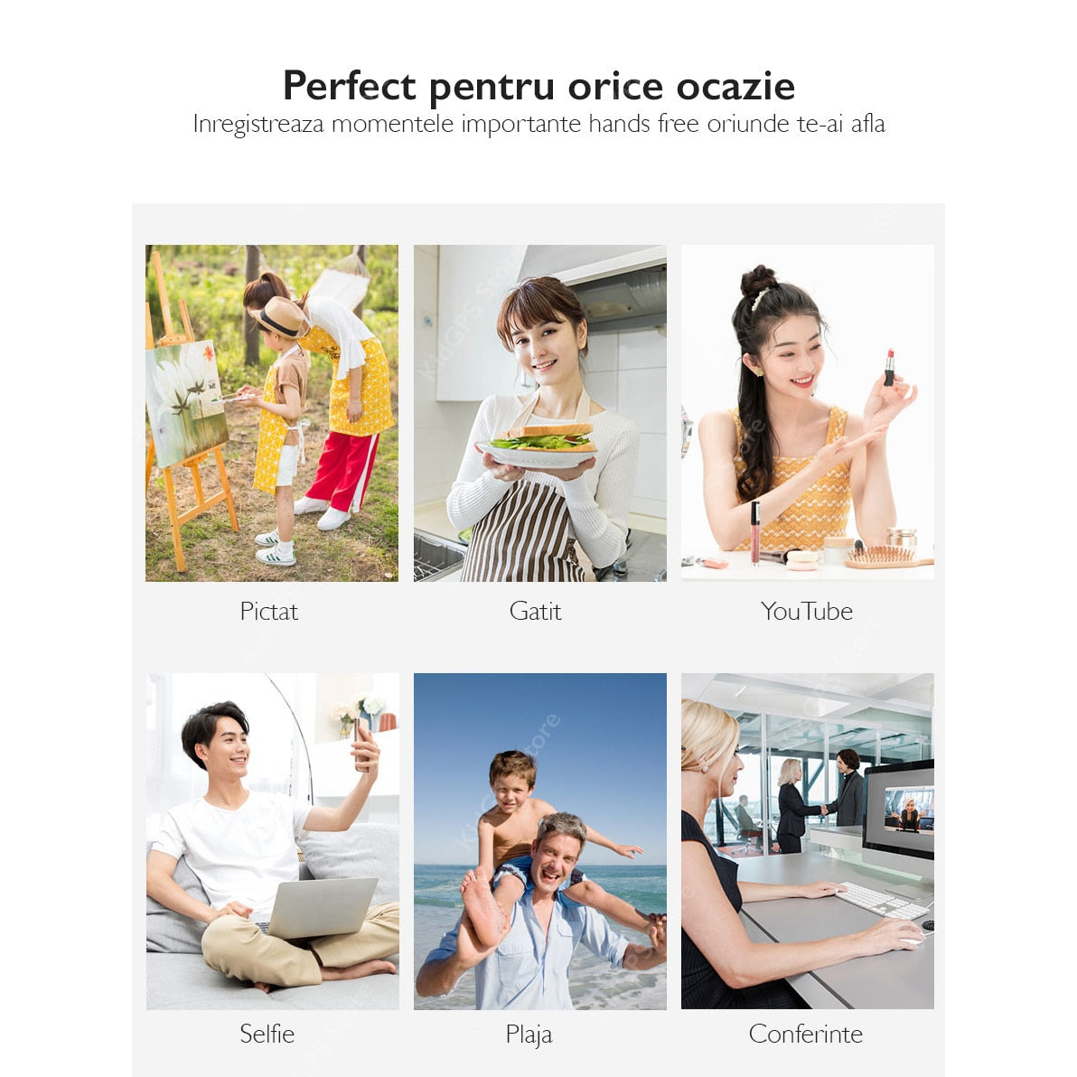 Suport selfie pentru telefon SriHome® SH006 RoPRO