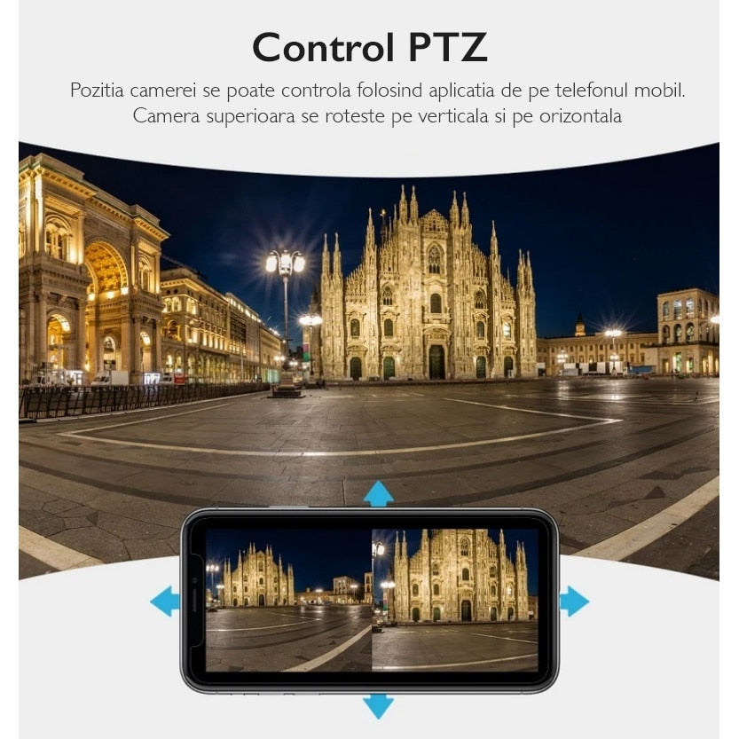 Camera de Supraveghere Dubla Wireless CCTV Loosafe® 80XPRO