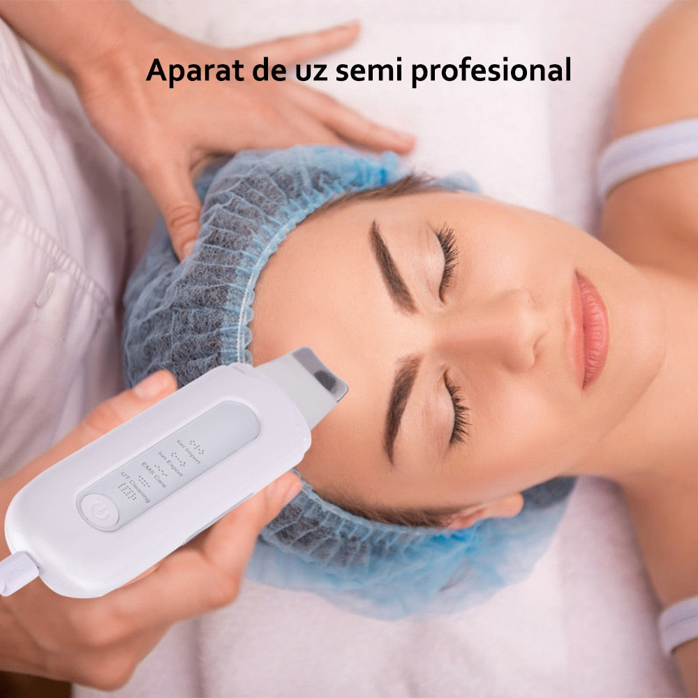 Aparat de curatare faciala cu ultrasunete, Horigen™ Ultrasonic Cleaner