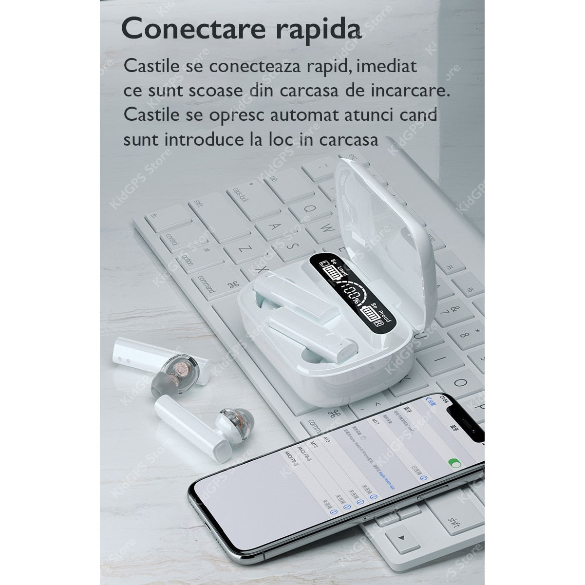 Casti bluetooth Runmus® EarBuds X5