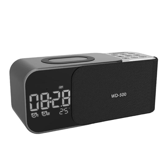 Radio cu ceas si incarcare wireless telefon 15W TechONE Night Buddy Pro