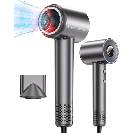 Uscator de Par Profesional FadeBlade® ProVortex Ultra,  Gri