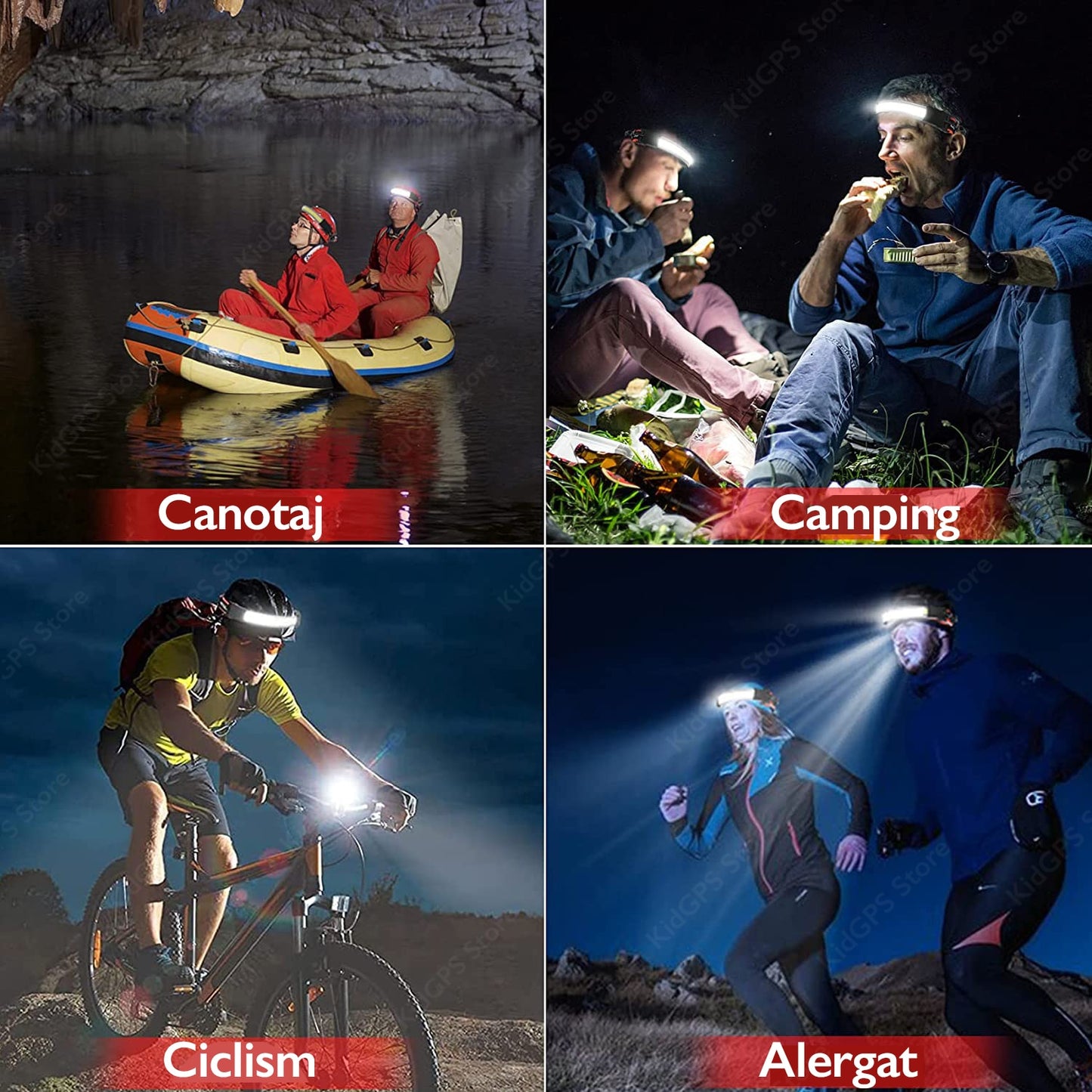 Lanterna de cap LED Techone® TM-G13