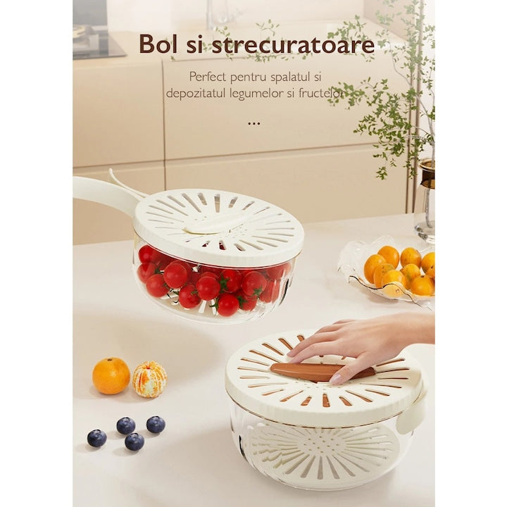 Strecuratoare KD Home® Drain Pro, Alb