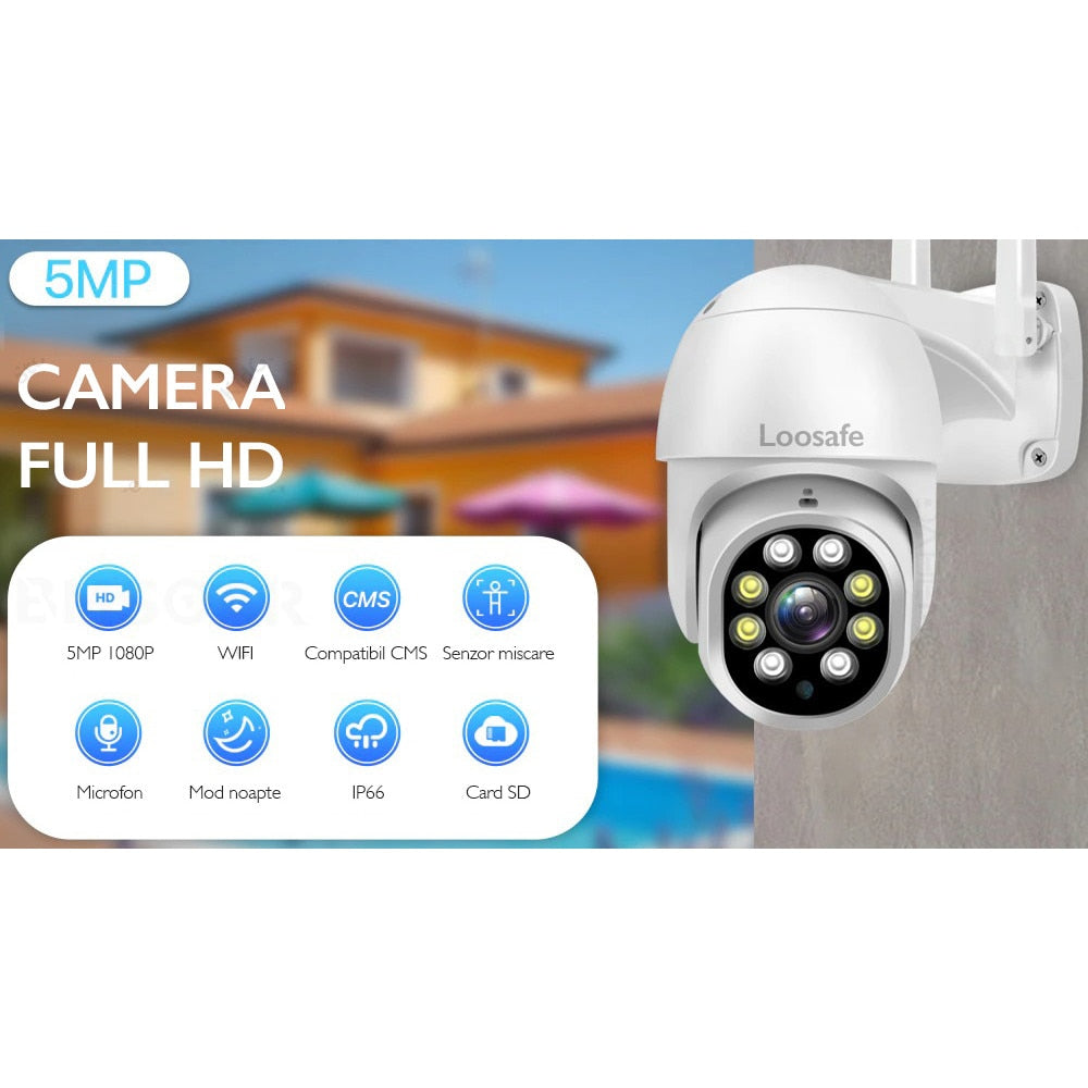 Camera de supraveghere WIFI Loosafe® 50XP Pro