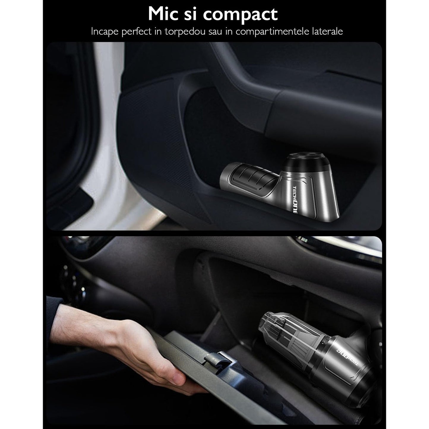 Aspirator Auto Portabil 3 in 1 Techone® Dust Master Pro