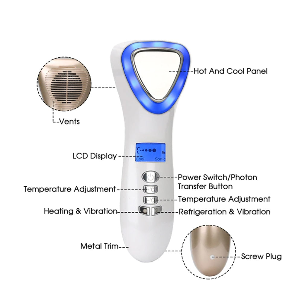 Aparat ingrijire faciala Multifunctional, Horigen™ D002