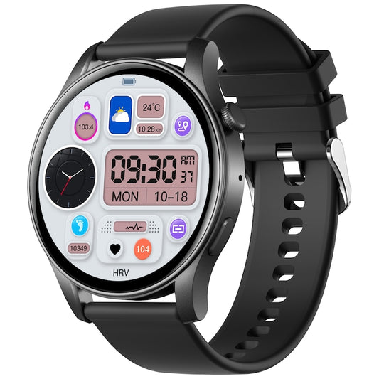 Ceas Smartwatch Unisex TechONE® KC88 Fine Life, Negru