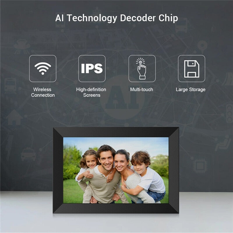 Rama Foto Digitala WIFI Techone® ZN-DP1002 10 inch